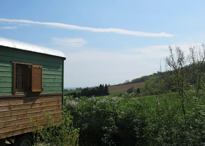 Σπίτι διακοπών Les Roulottes Du Lauragais Montmaur (Aude)